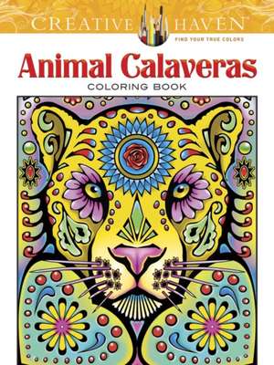 Creative Haven Animal Calaveras Coloring Book de Mary Agredo