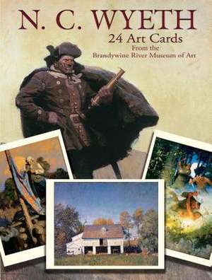 N. C. Wyeth 24 Art Cards: de Nc Wyeth