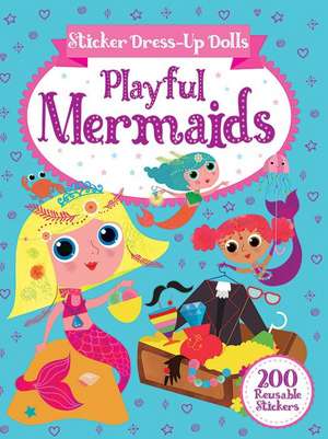 Sticker Dress-Up Dolls Playful Mermaids de Arthur Over