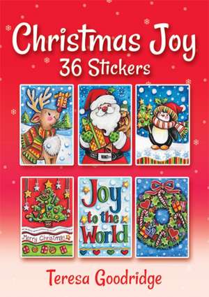 Christmas Joy 36 Stickers de Teresa Goodridge