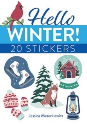 Hello Winter! Stickers de Jessica Mazurkiewicz