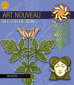 Art Nouveau Vector Designs [With CDROM] de Alan Weller