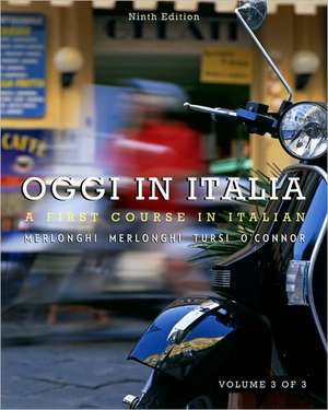 Oggi in Italia, Volume III de Franca Merlonghi