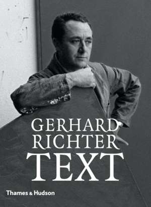 Gerhard Richter - Text de Gerhard Richter