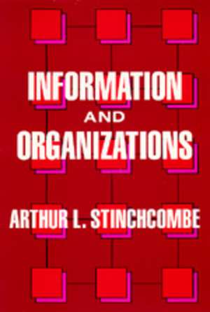 Info & Organization (Paper) de Stinchcombe