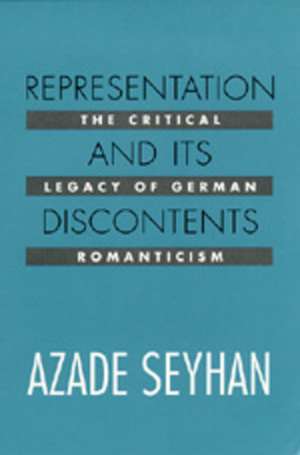 Representation & Discon (Paper) de Seyhan