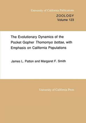 Evolutionary Dynamics Zoology V123 de Patton