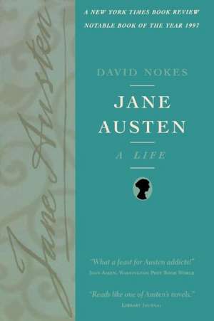 Jane Austen de David Nokes