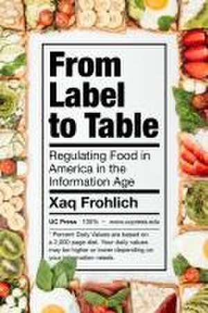 From Label to Table de Xaq Frohlich
