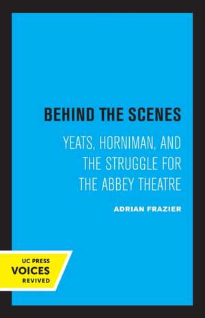 Behind the Scenes de Adrian Frazier