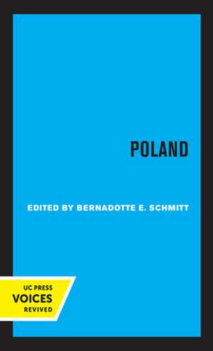 Poland de Bernadotte E. Schmitt