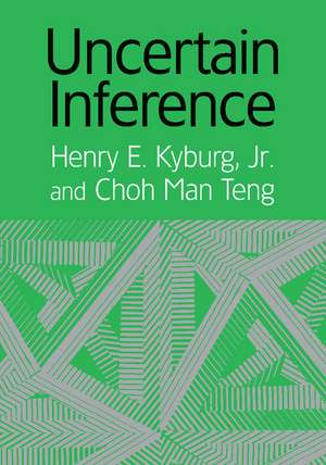 Uncertain Inference de Jr Henry E. Kyburg