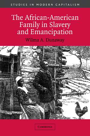 The African-American Family in Slavery and Emancipation de Wilma A. Dunaway