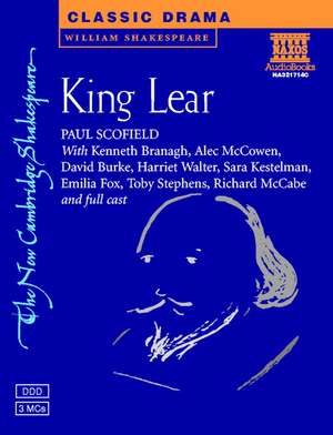 King Lear Audio Cassettes x 3 de William Shakespeare