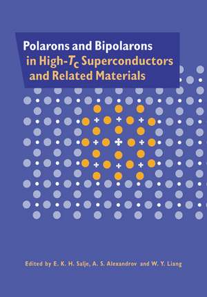 Polarons and Bipolarons in High-Tc Superconductors and Related Materials de E. K. H. Salje