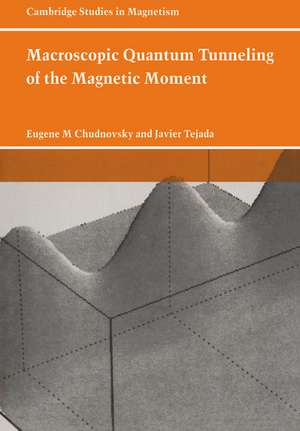 Macroscopic Quantum Tunneling of the Magnetic Moment de Eugene M. Chudnovsky