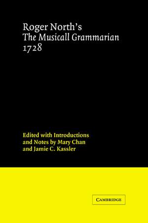 Roger North's The Musicall Grammarian 1728 de Roger North