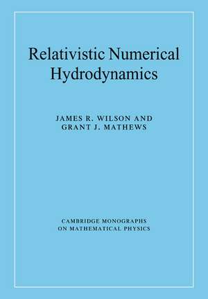 Relativistic Numerical Hydrodynamics de James R. Wilson