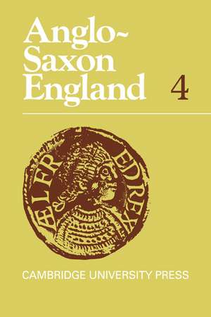 Anglo-Saxon England de Peter Clemoes