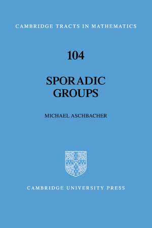 Sporadic Groups de Michael Aschbacher