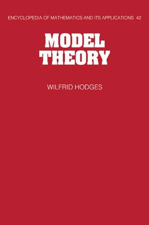 Model Theory de Wilfrid Hodges