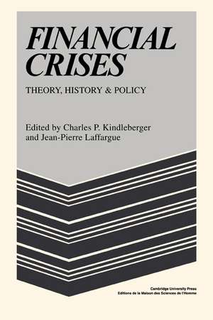 Financial Crises de Kindleberger