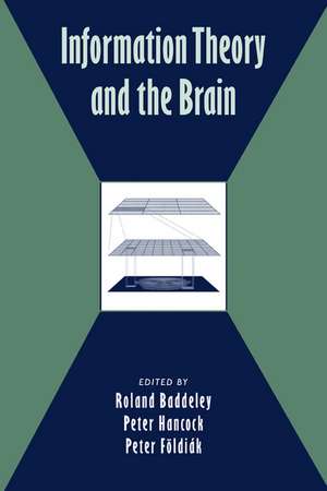 Information Theory and the Brain de Roland Baddeley