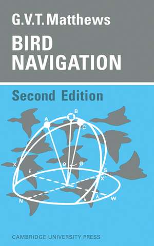 Bird Navigation de G. V. T. Matthews