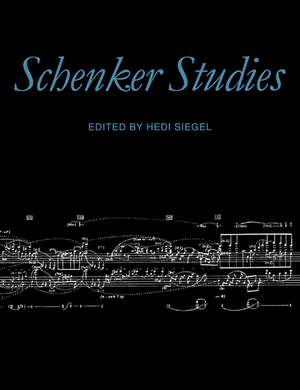 Schenker Studies de Hedi Siegel