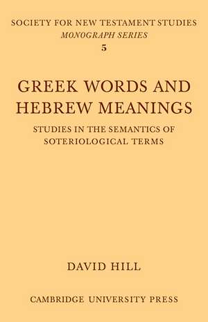 Greek Words Hebrew Meanings de Hill