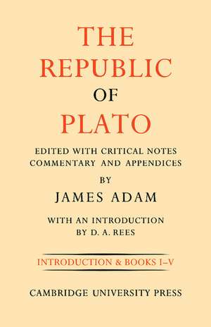 The Republic of Plato de James Adam