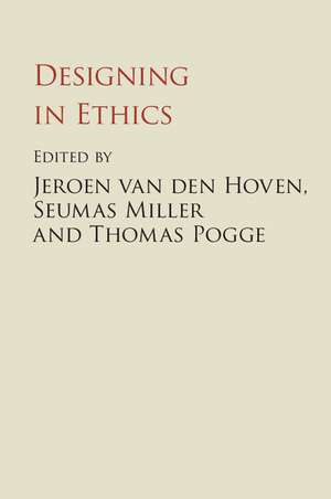 Designing in Ethics de Jeroen van den Hoven