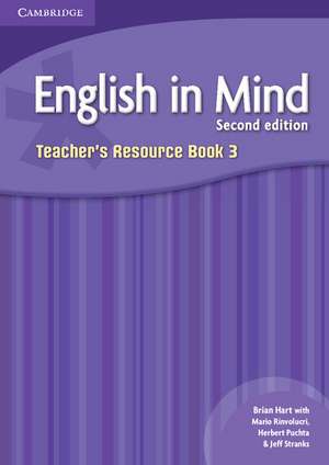 English in Mind Level 3 Teacher's Resource Book de Brian Hart