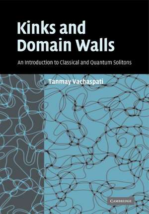 Kinks and Domain Walls: An Introduction to Classical and Quantum Solitons de Tanmay Vachaspati