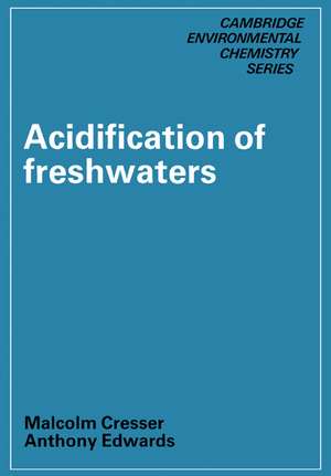 Acidification of Freshwaters de Anthony Edwards