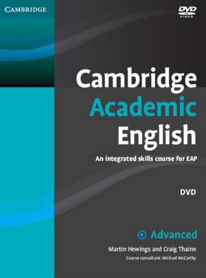 Cambridge Academic English C1 Advanced DVD de Martin Hewings