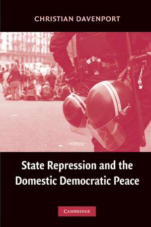 State Repression and the Domestic Democratic Peace de Christian Davenport