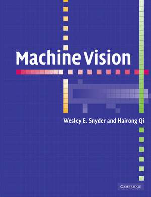 Machine Vision de Wesley E. Snyder