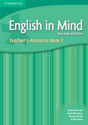 English in Mind Level 2 Teacher's Resource Book de Brian Hart