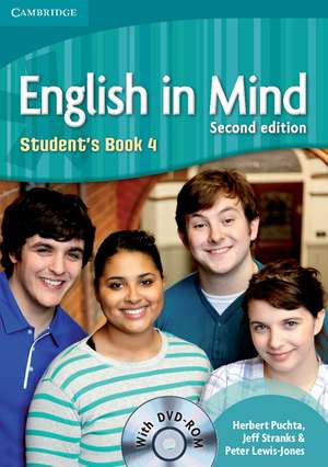 English in Mind Level 4 Student's Book with DVD-ROM de Herbert Puchta