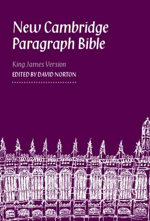 New Cambridge Paragraph Bible, KJ590:T: Personal size