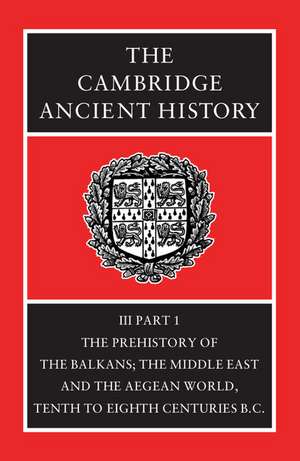 The Cambridge Ancient History de John Boardman