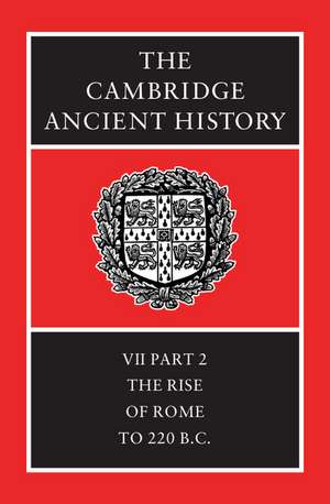 The Cambridge Ancient History de F. W. Walbank