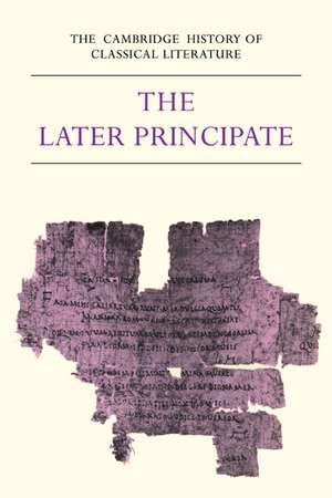 The Cambridge History of Classical Literature: Volume 2, Latin Literature, Part 5, The Later Principate de E. J. Kenney