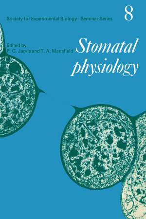 Stomatal Physiology de P. G. Jarvis