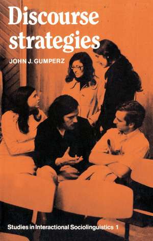 Discourse Strategies de John J. Gumperz