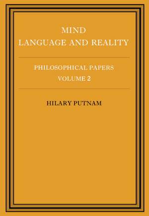 Philosophical Papers de Hilary Putnam