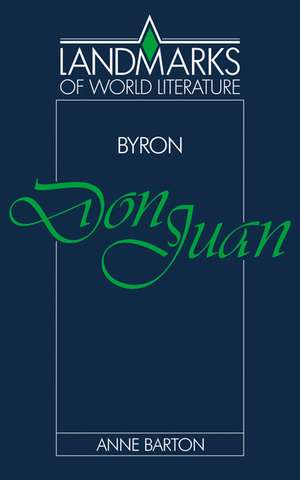 Byron: Don Juan de Anne Barton