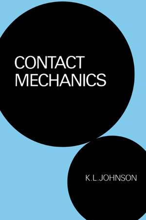 Contact Mechanics de K. L. Johnson