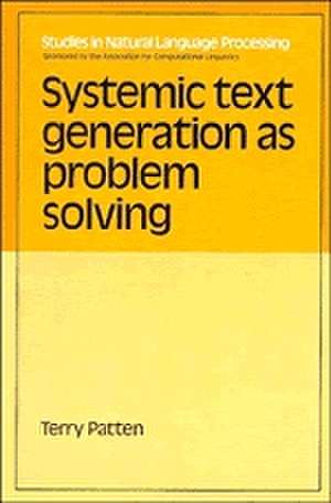 Systemic Text Generation de Terry Patten